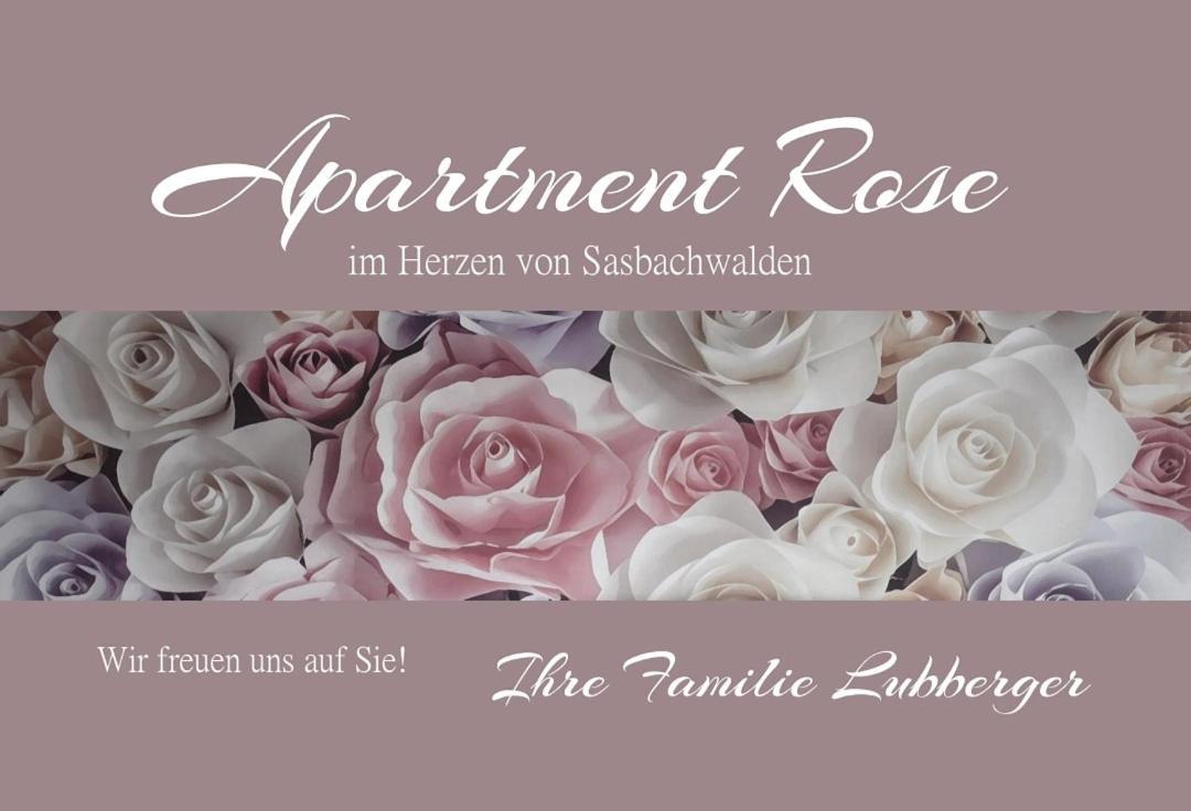 Apartment Rose Sasbachwalden Eksteriør billede